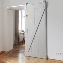 슬라이딩레일 KING301W 2M 2,4M(미닫이레일 노출 평철 마굿간 슬라이딩도어)