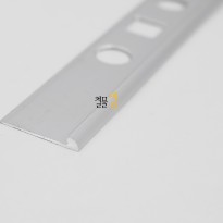 재료분리대 라운드 알루미늄 3mm 데코 몰딩(코너비드 마감재 타일)